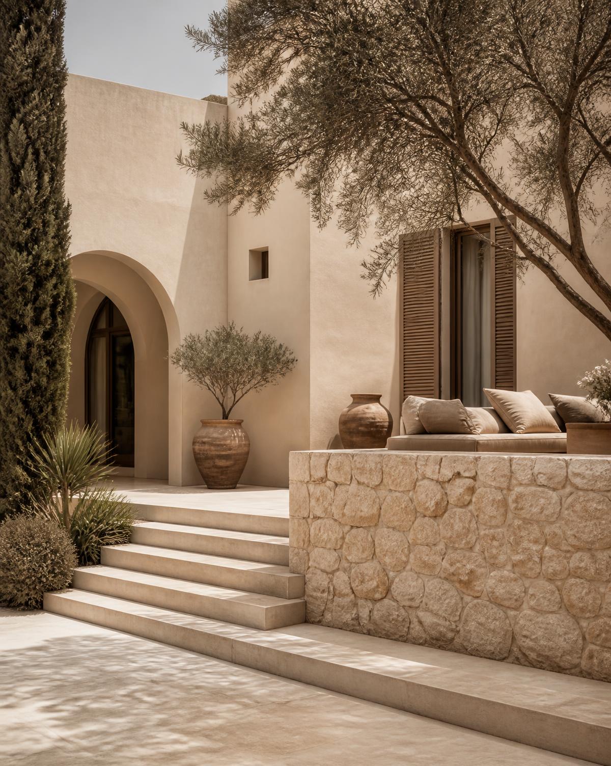 Arquitectura mediterránea asociada a propietarios de activos